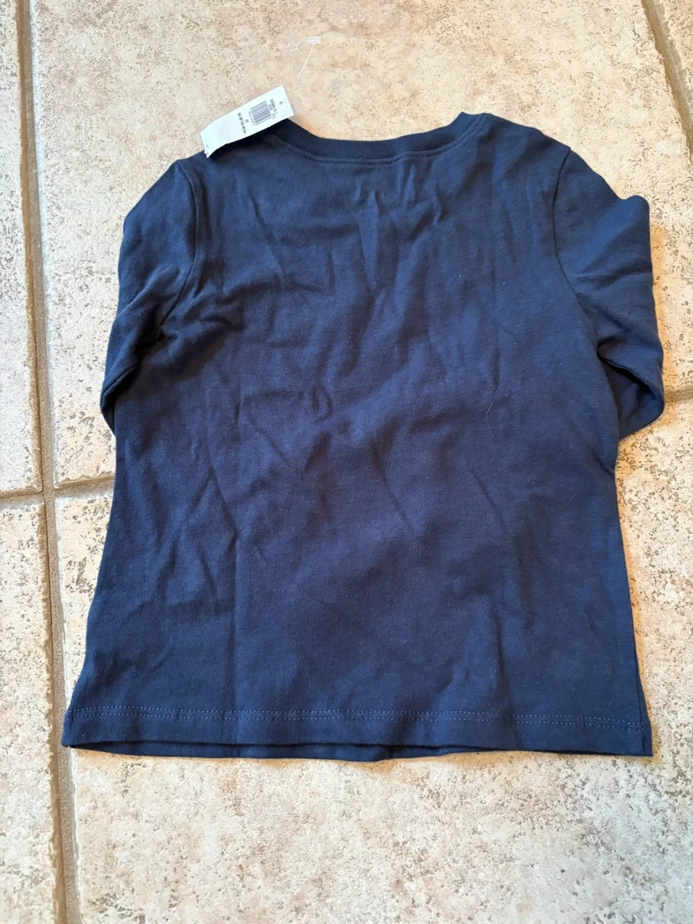 Old Navy Navy Long Sleeve Tee